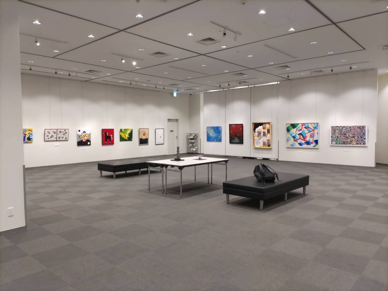 2026年日本現代藝術家展《現展神奈川支部 卯月展》展覽現場
